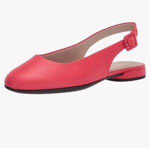 ECCO Anine slingback flats coral size 37